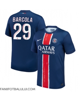 Paris Saint-Germain Bradley Barcola #29 Tricou Fotbal Replică 2024-25 Barbati Acasa